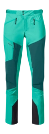 Trousers Bergans Women Tind Softshell Pants Light Malachite Green/Malachite Green
