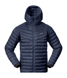 Jacket Bergans Men Rabot Light Down Jacket Hood Navy Blue 25