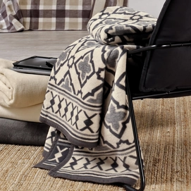 Couverture Jacquard Ibena Solare Simple Chic