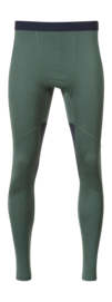 Leggings Bergans Inner: Pure Merino Tights Herren Dark Jade Green/Navy Blue