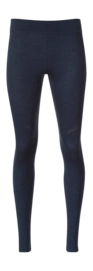 Leggings Bergans Women Inner: Pure Merino Tights Navy Blue