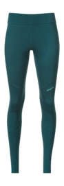 Legging Bergans Women Inner: Pure Merino Tights Malachite Green/Light Malachite Green
