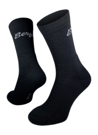 Sok Bergans Unisex Allround Mid Merino Cushioned Sock Black