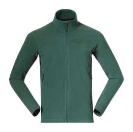 Gilet Bergans Homme Rabot Fleece Midlayer Jacket Duke Green