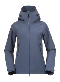 Veste Bergans Femme Oppdal Insulated Jacket Granite Blue