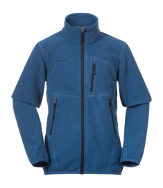 Gilet Bergans Garçon Runde Youth Jacket North Sea Blue