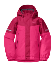 Winterjacke Bergans Lilletind Insulated Kids Jacket Kinder Raspberry Red/Raspberry Pink