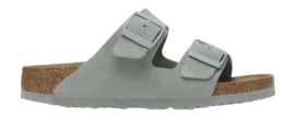 Slipper Birkenstock Arizona Suede Leather Unisex Pure Sage Narrow