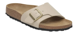 Slipper Birkenstock Catalina BS Birko-Flor Damen Sandcastle Narrow