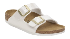 Slipper Birkenstock Arizona Birko-Flor Kinder Electric Metallic Pearl Narrow
