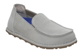 Mocassin Birkenstock Unisex Utti Slip On Suede Leather Pure Sage Narrow