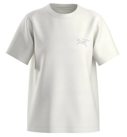 T-shirt Arc'teryx Women Kragg Coton Little Bird Crew SS White Light White