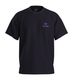 T-Shirt Arc'teryx Men Kragg SL Cotton Bird Word SS Black Electra