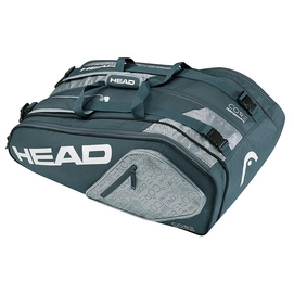 Tennistasche HEAD Core 9R Anthrazit Grün
