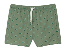 Maillot de Bain Lacoste Men MH7188 Khaki Multico