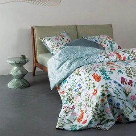 Dekbedovertrek Essenza Marigold Pastell Blue Satijn