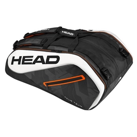 Tennistasche HEAD Tour Team 12R Monstercombi Schwarz Weiß 2017