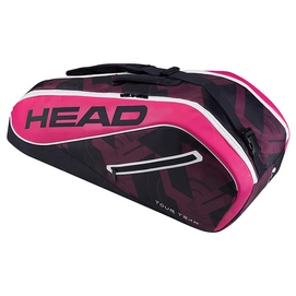 Tennistasche HEAD Tour Team 6R Combi Navy Pink 2017