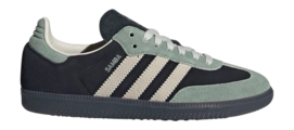 adidas Unisex Samba OG Core Black / Alumina / Silver Green