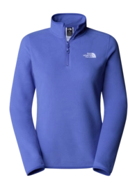 Gilet The North Face Femme 100 Glacier 1/4 Zip Indigo Plum