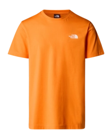 T-Shirt The North Face Homme S/S Simple Dome Tee Digital Orange