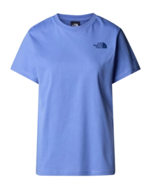 T-shirt The North Face Femme S/S Box NSE Relaxed Tee Blue Virtuel / Bleu Estate