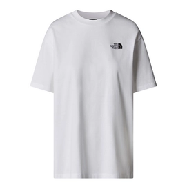 T-Shirt The North Face S/S Essential Oversize Tee Damen TNF White