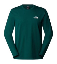 T-Shirt The North Face Men L/S Simple Dome Tee Deep Nori