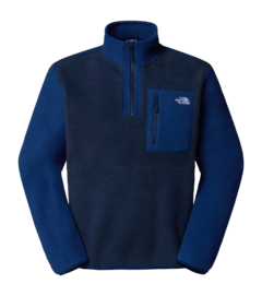 Fleece Jacket The North Face Men Yumiori 1/4 Zip Summit Navy / Estate Blue / Summit Navy