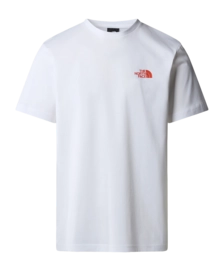 T-Shirt The North Face Men Biner Graphic 4 Tee TNF White
