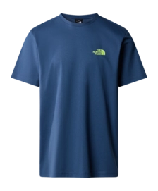 T-Shirt The North Face Men Biner Graphic 4 Tee Shady Blue
