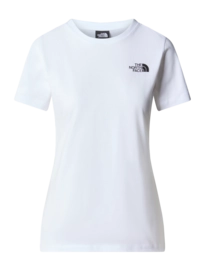 T-Shirt The North Face Women S/S Graphic Half Dome Tee TNF White / Lunar Slate