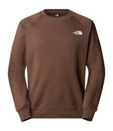 Hoodie The North Face Men Raglan Box NSE Gravel / Smokey Brown
