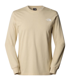 Langarmshirt The North Face L/S Easy Tee Herren Gravel