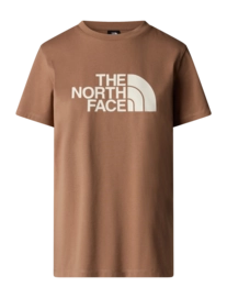 T-Shirt The North Face Femme S/S Relaxed Easy Tee Latte / White Dune