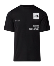 T-Shirt The North Face Men Mountain Foundation Coordinates Tee TNF Black