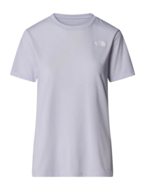 T-Shirt The North Face Foundation Vertical Graphic Tee Damen Mystic Haze