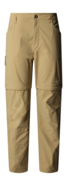 Hose The North Face Exploration Convertible Regular Straight Pants Damen Khaki Stone