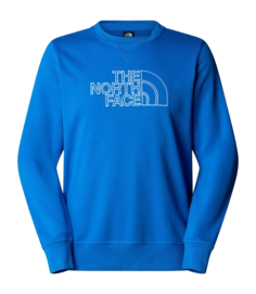 Trui The North Face Men Drew Peak Light Crew Hero Blue / TNF White