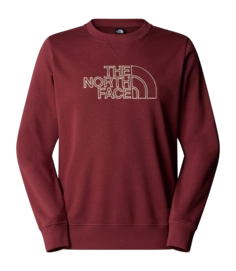 Trui The North Face Men Drew Peak Light Crew Sumac / Gravel