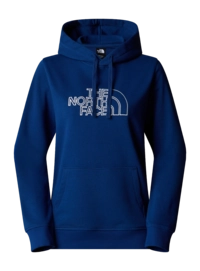 Hoodie The North Face Women Drew Peak Light Hoodie Estate Blue / White Dune