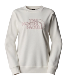 Jumper The North Face Women Drew Peak Light Crew White Dune / Metal Pink