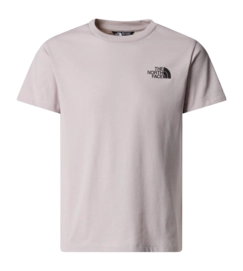T-Shirt The North Face Youth Teen S/S Simple Dome Tee Moonstone Grey