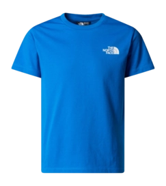 T-Shirt The North Face Teen S/S Simple Dome Tee Kinder Hero Blau