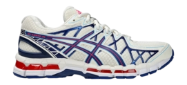 ASICS Unisex GEL-KAYANO 20 Cream/Deep Marine