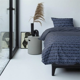 Bettwäsche Damai Basha Indigo Bio-Satin