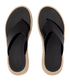 2---F-MODE-ESPADRILLE-LEATHER-FLATFORM-T-POST-SANDALS-BLACK_IV6-001_3