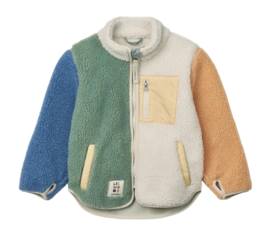 Jacke Liewood Nolan Pile Jacket Kinder Peppermint / Multi Mix