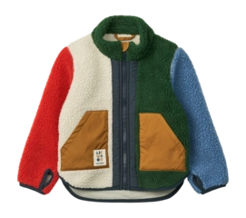 Jacke Liewood Noam Pile Jacket Kinder Garden Green Multi Mix