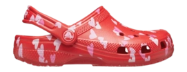 Clogs Crocs Classic Vday Clog Kleinkinder Cherry Red